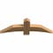 Ekena Millwork Bellingham Timber Gable Bracket, Western Red Cedar, 48"W x 16"H x 3 1/2"D x 5 1/2"F, 8/12 Pitch GBW048X16X0406BEL00SWR - alternate 3